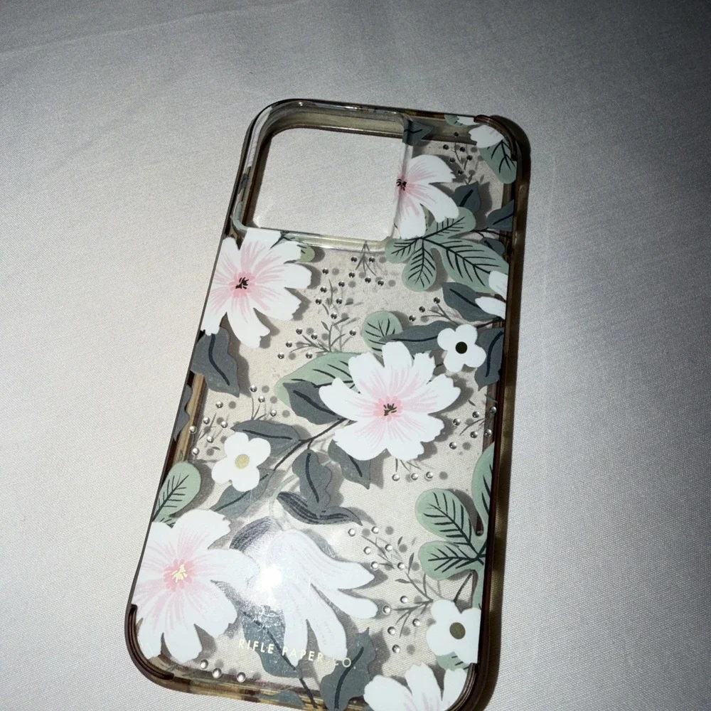 Rifle Paper Co Clear Willow Case for Apple iPhone 13 Pro‎ Max (6.7